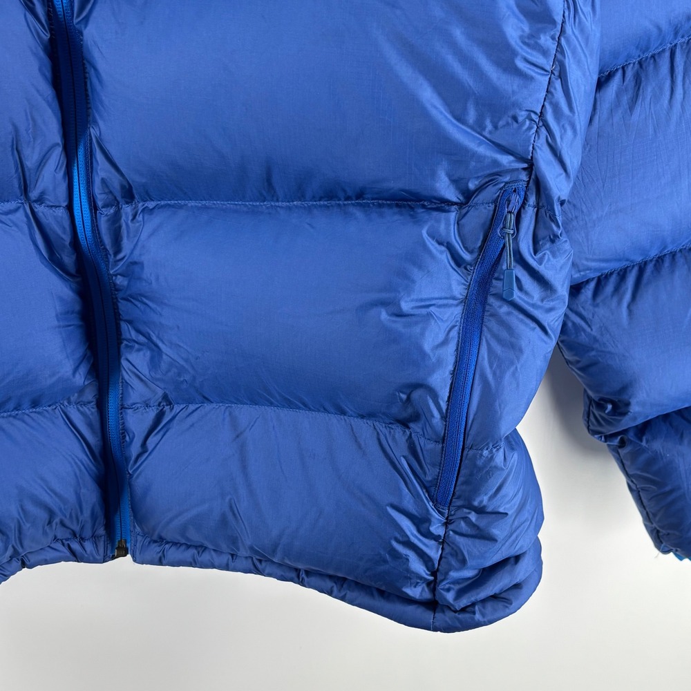 Mountain Hardwear Mens XL Blue Q Shield 650 Down‎ Puffer Jacket OM6274 Full Zip - Picture 10 of 13